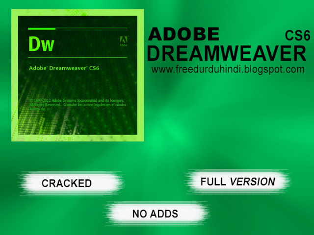 Dreamweaver Cs8 download free. full Version With Crack